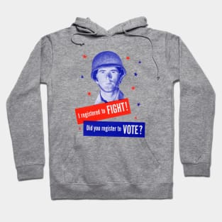 1950s Did You Register To Vote Hoodie